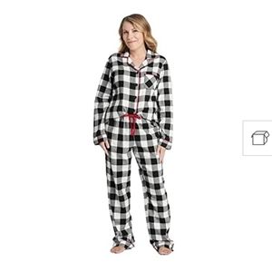 Wondershop Women's Holiday Buffalo Check Plaid Flannel Pajamas